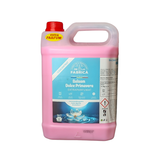Balsam de Rufe Extra Parfumat Dolce Primavera – Super Concentrat – DeLaFabrica 5L