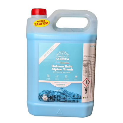 Balsam de Rufe Extra Parfumat Alpine Fresh – Super Concentrat – DeLaFabrica 5L