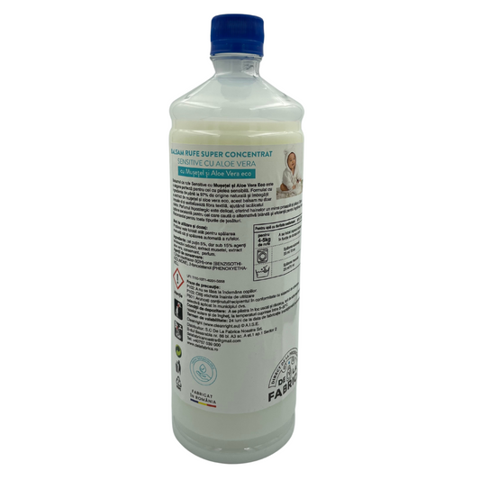 Balsam de Rufe Concentrat Sensitive cu Mușețel și Aloe Vera Eco – Hipoalergenic – DeLaFabrica