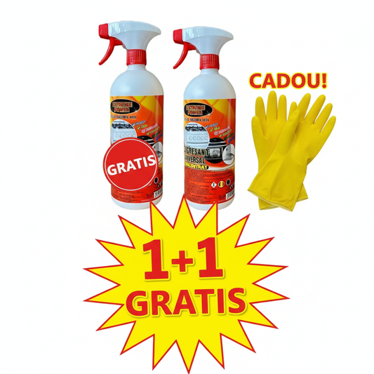 1+1 Gratis! Putere Extremă Împotriva Grăsimii Arse! Degresant Universal Concentrat + CADOU