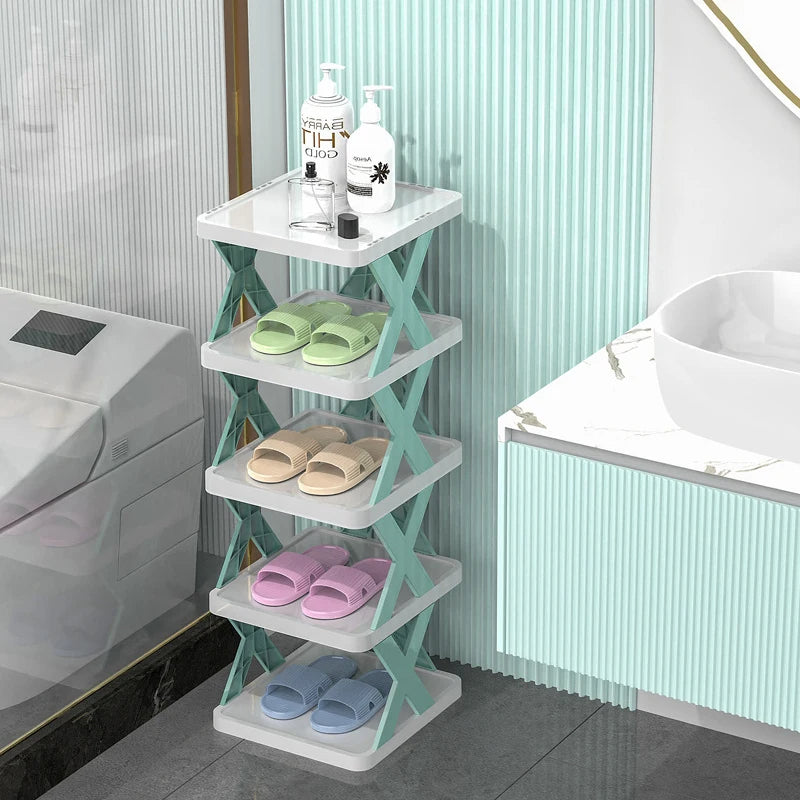 Suport pentru incaltaminte si diverse obiecte | Variante multiple incluse | Design practic, usor de asamblat si depozitat