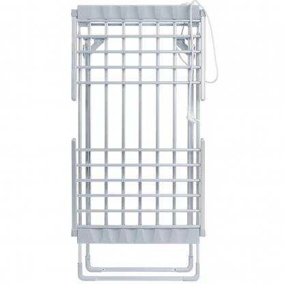 Uscator de rufe electric, suprafata 12m, inaltime ajustabila, aluminiu inoxidabil, pliabil, 230W