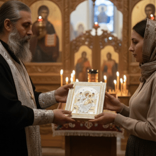 Icoană Sfântă Preasfintei Născătoare de Dumnezeu cu Argint Relief