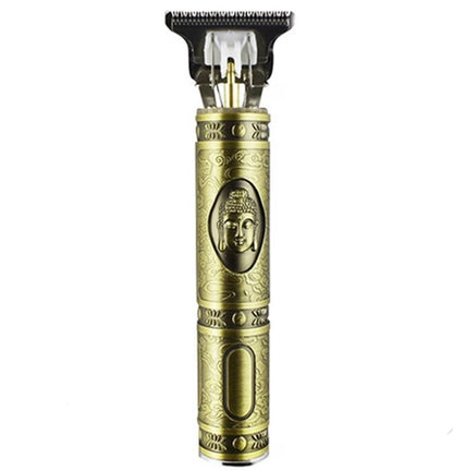 Masina de tuns cu lama tip T din otel carbon, pentru conturare, barbierit uscat, incarcare USB