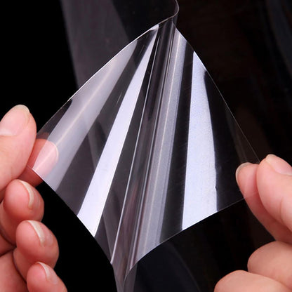 Folie de protectie transparenta pentru bucatarie din PVC, autocolanta, rezistenta la temperaturi mari