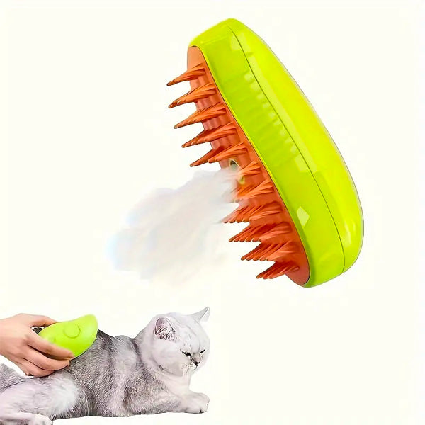 1+1  GRATIS! Perie cu Aburi pentru Animale de Companie