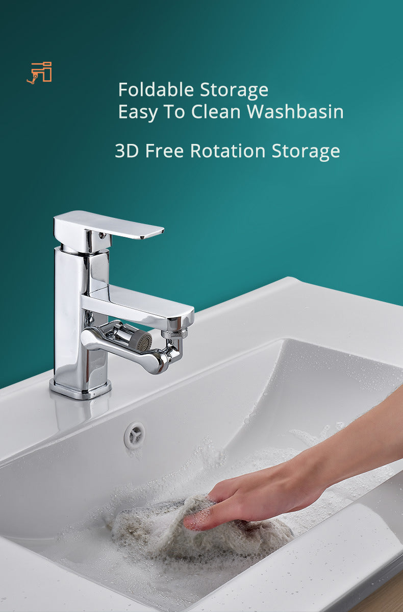 Extensor universal cu brat rotativ 180° pentru robinet