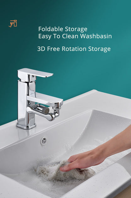 Extensor universal cu brat rotativ 180° pentru robinet